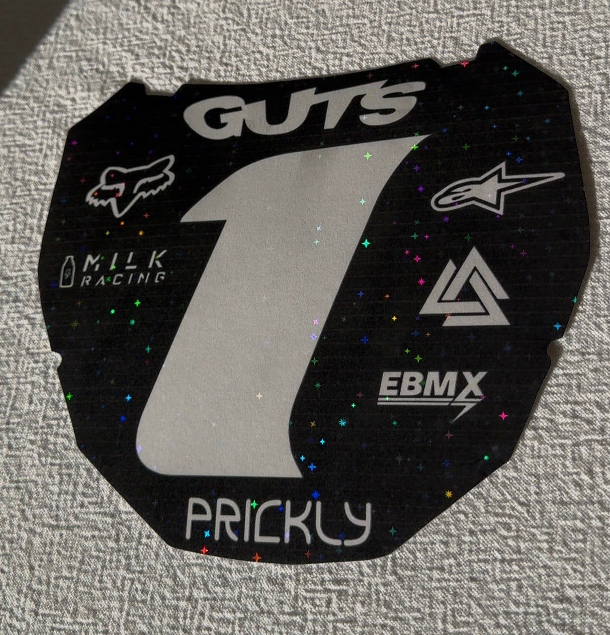 Custom Front Number Plate