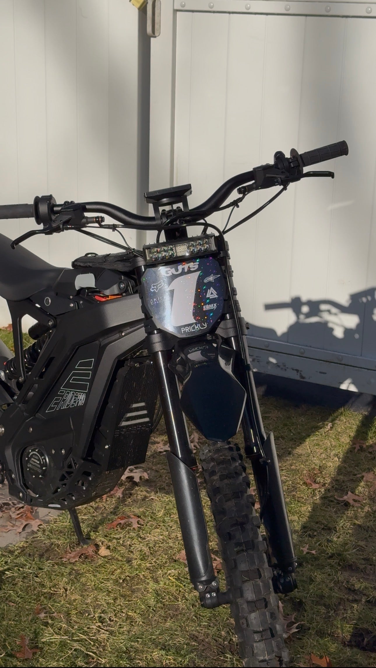 Custom Front Number Plate