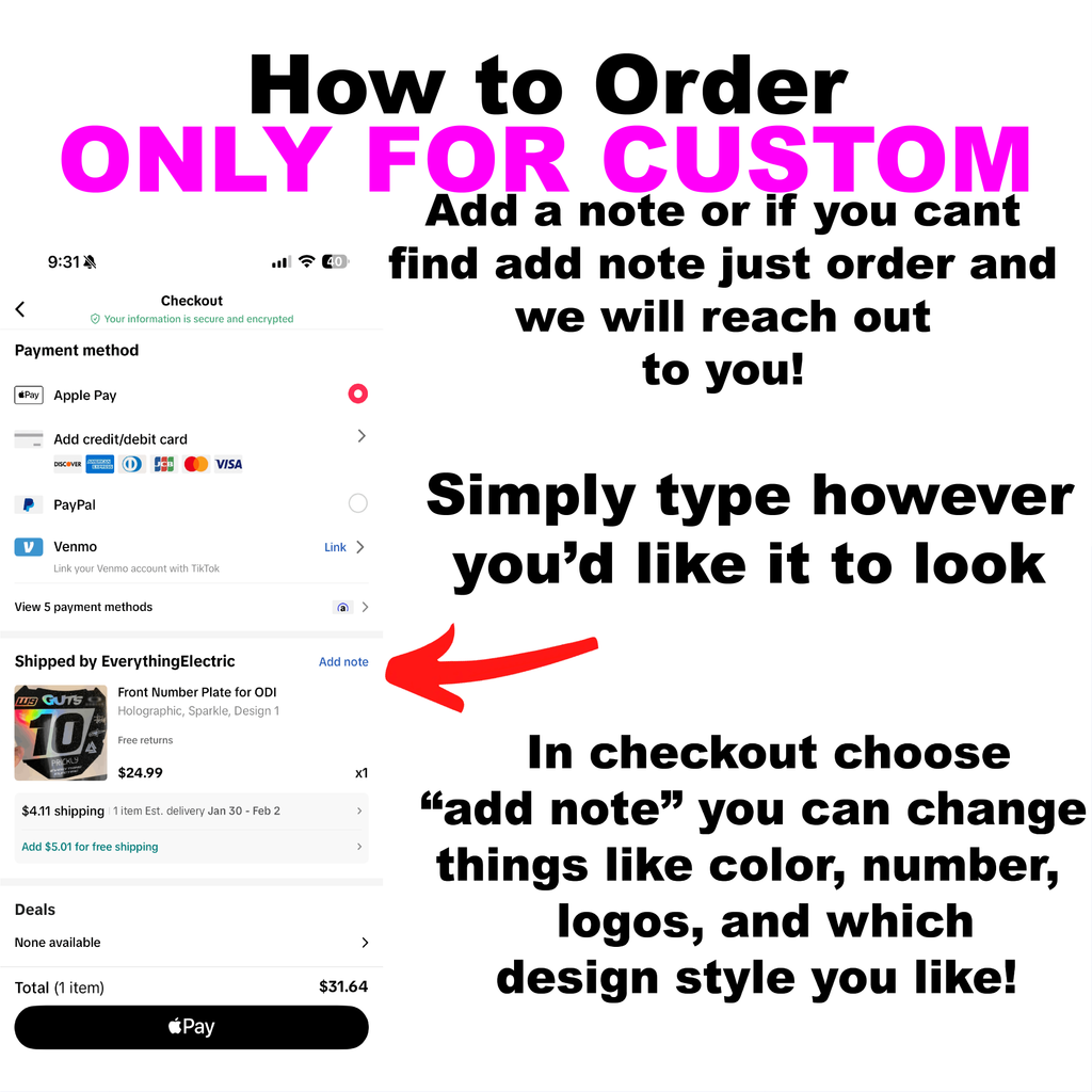 ODI Decal New Designs