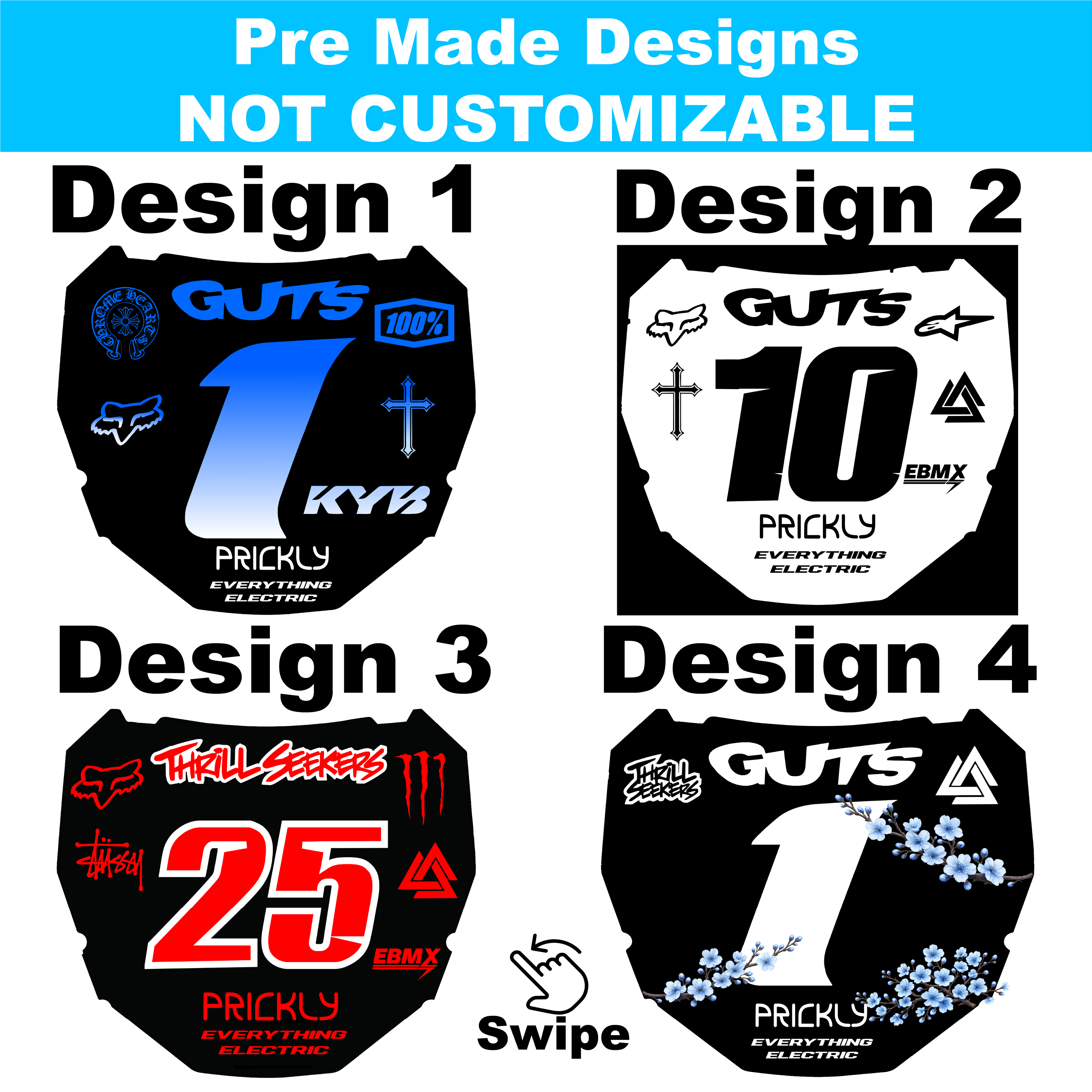 V2 Pre Made Designs