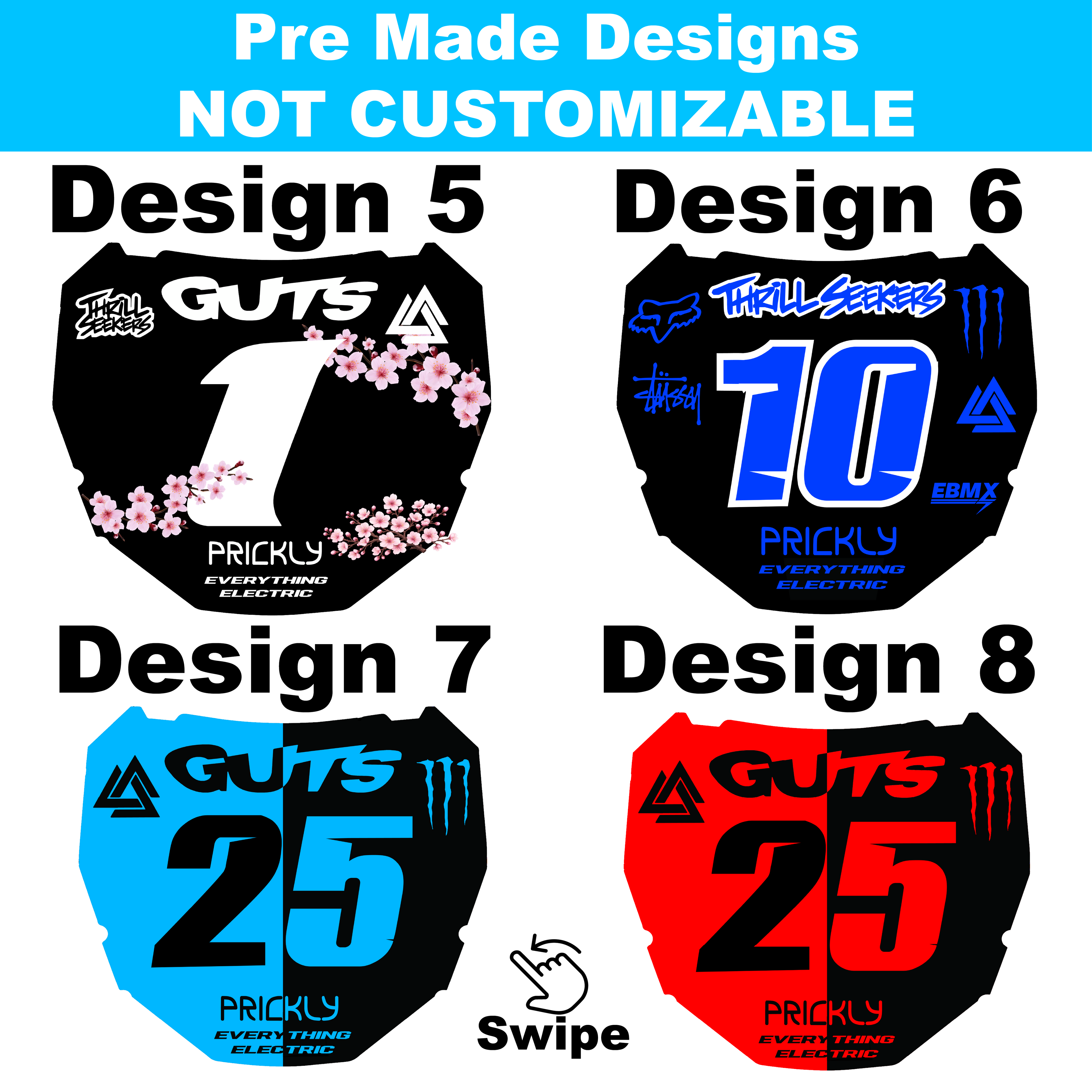 V2 Pre Made Designs
